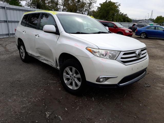 TOYOTA HIGHLANDER 2012 with VIN 5TDBK3EH1CS107045 - Photo from auction