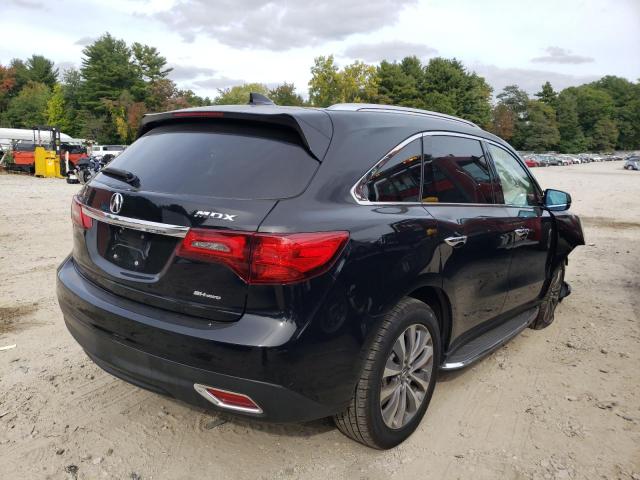 Photo 4 from auction – 2014 ACURA MDX TECHNO with VIN 5FRYD4H42EB039296