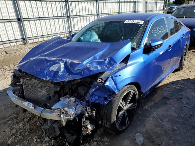 Photo 2 from auction – 2018 HONDA CIVIC LX with VIN 2HGFC2F53JH507120