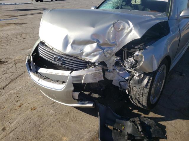Photo 9 from auction – 2005 LEXUS SC 430 with VIN JTHFN48Y150070416
