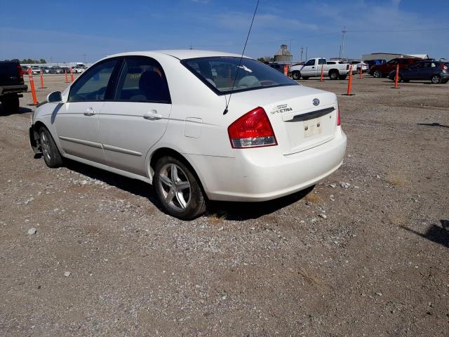 Photo 3 from auction – 2007 KIA SPECTRA EX with VIN KNAFE121175414759