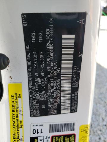 Photo 10 from auction – 2015 TOYOTA SIENNA LE with VIN 5TDKK3DC9FS579309