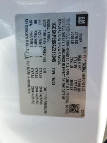 Photo 10 from auction – 2010 CHEVROLET 1500 SILVE with VIN 1GCSKPE09AZ213045