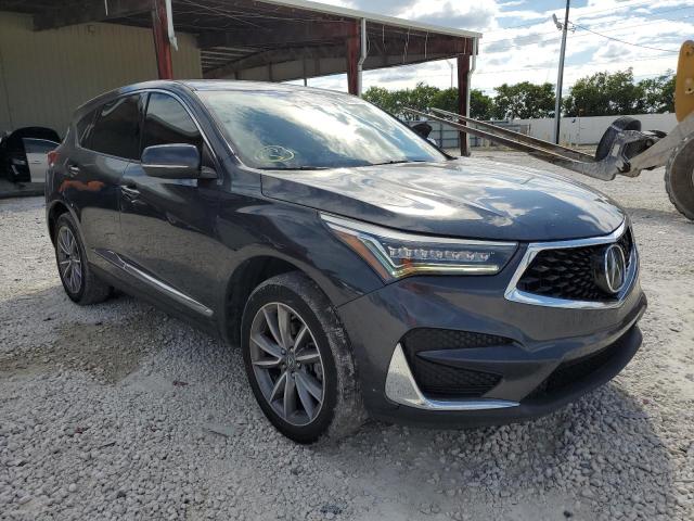 ACURA RDX TECHNO 2020 with VIN 5J8TC1H54LL004907 - Photo from auction