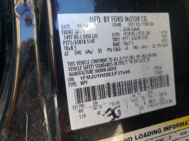 Photo 10 from auction – 2014 FORD EXPEDITION with VIN 1FMJU1H59EEF37695