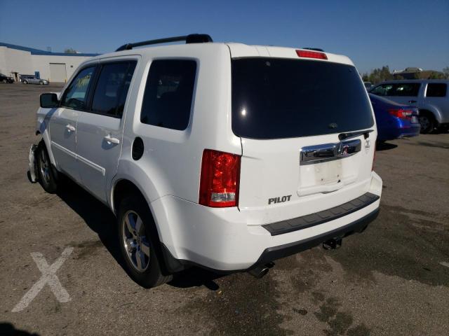 Photo 3 from auction – 2011 HONDA PILOT EXL with VIN 5FNYF3H57BB011939