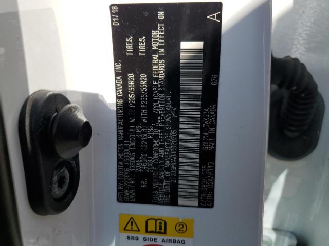 Photo 10 from auction – 2018 LEXUS RX 450H BA with VIN 2T2BGMCA0JC020705
