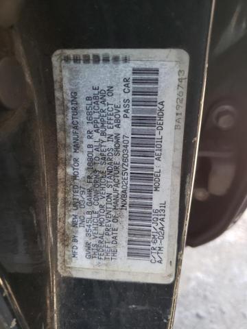 Photo 10 from auction – 1997 TOYOTA COROLLA BA with VIN 1NXBA02E5VZ603407