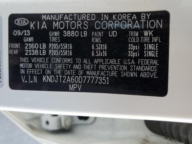صورة رقم 10 من المزاد - 2013 KIA SOUL + مع VIN KNDJT2A60D7777351