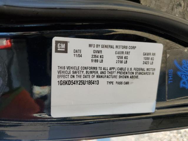 Photo 10 from auction – 2005 CADILLAC DEVILLE with VIN 1G6KD54Y25U186413
