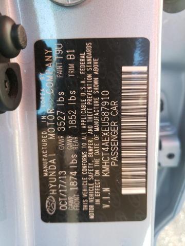 Photo 10 from auction – 2014 HYUNDAI ACCENT GLS with VIN KMHCT4AEXEU587910