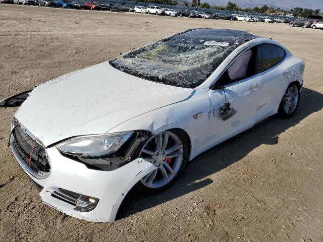 Photo 2 from auction – 2015 TESLA MODEL S 85 with VIN 5YJSA1H28FFP73729