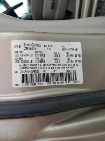Photo 10 from auction – 2006 DODGE GRAND CARA with VIN 2D4GP44L46R767129