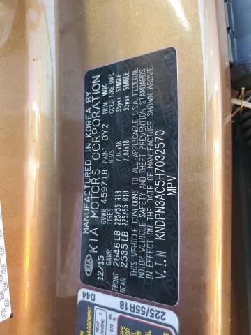Photo 10 from auction – 2017 KIA SPORTAGE E with VIN KNDPN3AC5H7032570