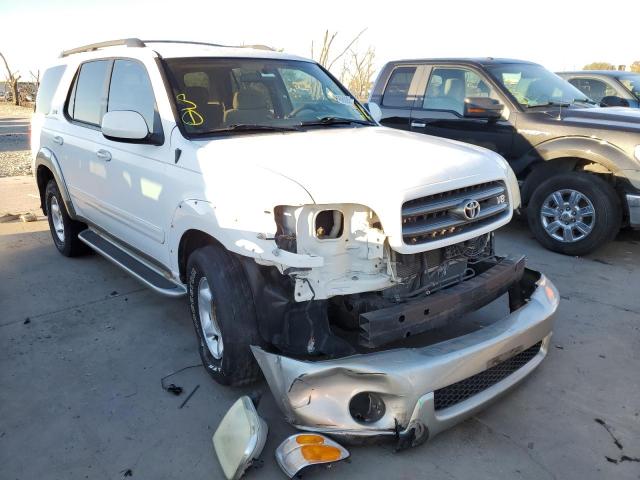 TOYOTA SEQUOIA SR 2003 with VIN 5TDZT34AX3S173528 - Photo from auction