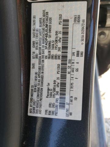 Photo 10 from auction – 2018 FORD FIESTA SE with VIN 3FADP4BJ0JM136238