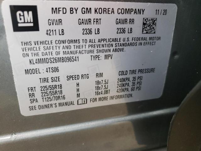 Photo 10 from auction – 2021 BUICK ENCORE GX with VIN KL4MMDS26MB096541