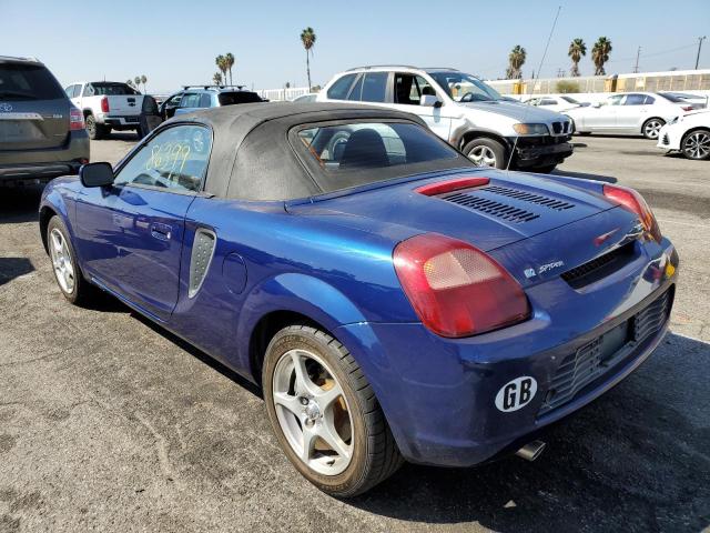 Photo 3 from auction – 2002 TOYOTA MR2 SPYDER with VIN JTDFR320820050680