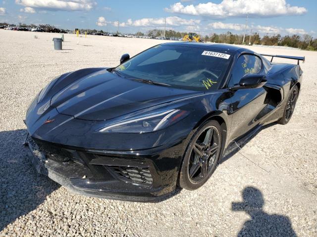 Photo 2 from auction – 2022 CHEVROLET CORVETTE S with VIN 1G1YC2D49N5122510