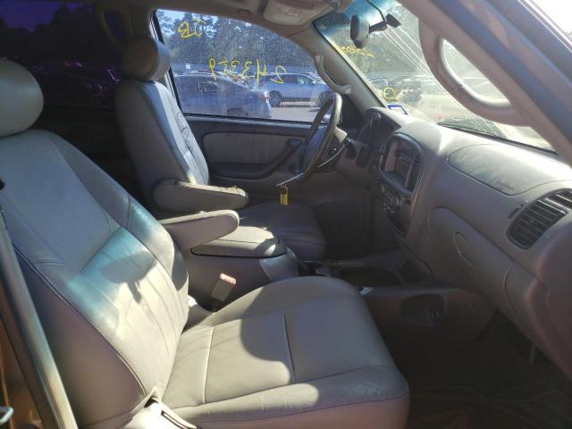 Photo 5 from auction – 2004 TOYOTA SEQUOIA LI with VIN 5TDZT38A54S231007