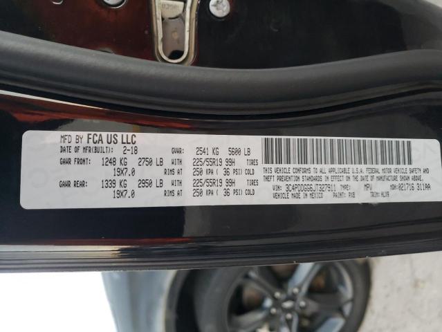 Photo 10 from auction – 2018 DODGE JOURNEY CR with VIN 3C4PDDGG6JT327911