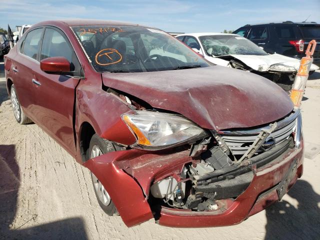 Photo 1 from auction – 2015 NISSAN SENTRA S with VIN 3N1AB7AP1FY257172