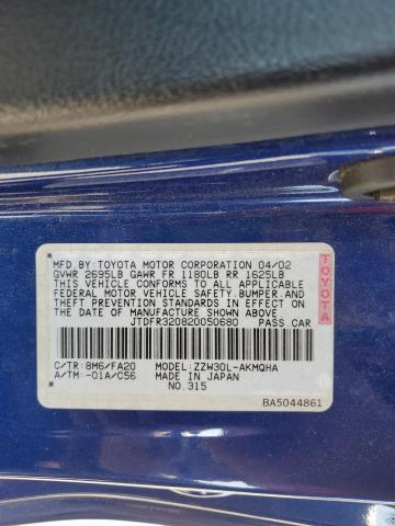 Photo 10 from auction – 2002 TOYOTA MR2 SPYDER with VIN JTDFR320820050680