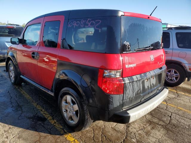 Photo 3 from auction – 2005 HONDA ELEMENT EX with VIN 5J6YH28665L018406