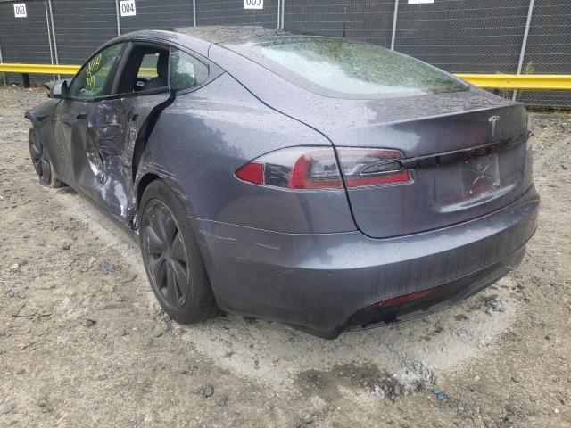 Photo 3 from auction – 2022 TESLA MODEL S with VIN 5YJSA1E5XNF470917