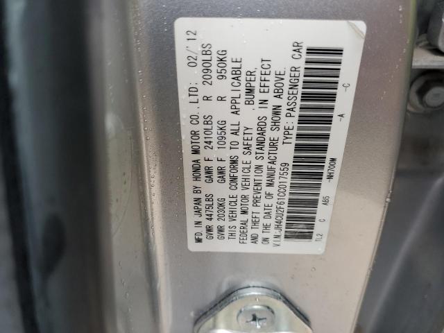 Zdjęcie 10 z aukcji – 2012 ACURA TSX TECH z VIN JH4CU2F61CC017559