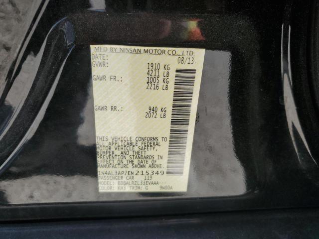 Photo 10 from auction – 2014 NISSAN ALTIMA 2.5 with VIN 1N4AL3AP7EN215349