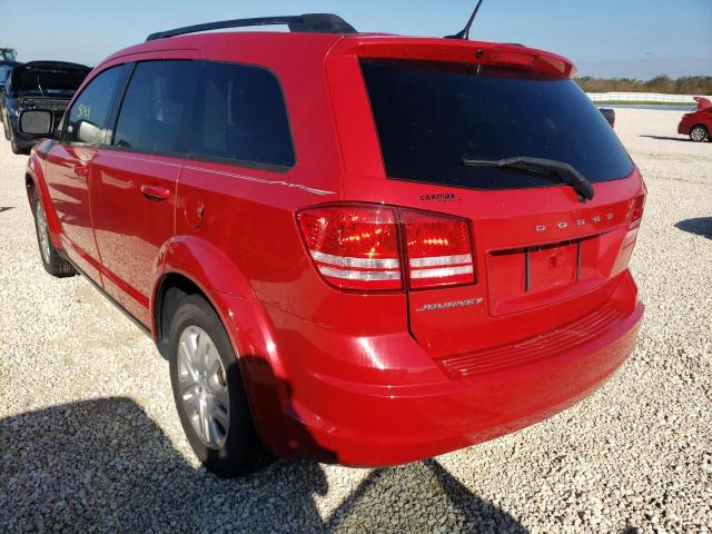 Photo 3 from auction – 2017 DODGE JOURNEY SE with VIN 3C4PDCAB3HT675683