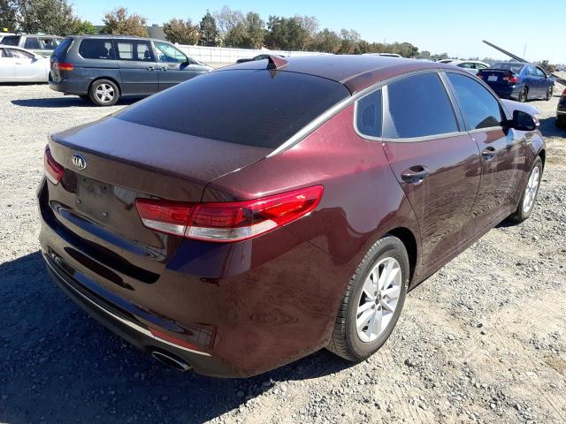 Photo 4 from auction – 2016 KIA OPTIMA LX with VIN 5XXGT4L37GG117912
