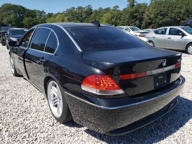Photo 3 from auction – 2005 BMW 760 LI with VIN WBAGN83515DK11257