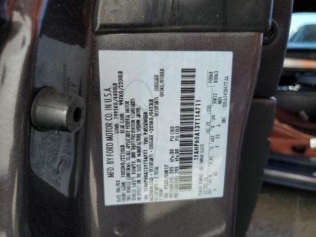 Photo 10 from auction – 2003 FORD THUNDERBIR with VIN 1FAHP60A13Y114711