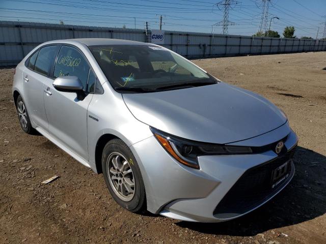 TOYOTA COROLLA LE 2020 with VIN JTDEBRBE5LJ012799 - Photo from auction