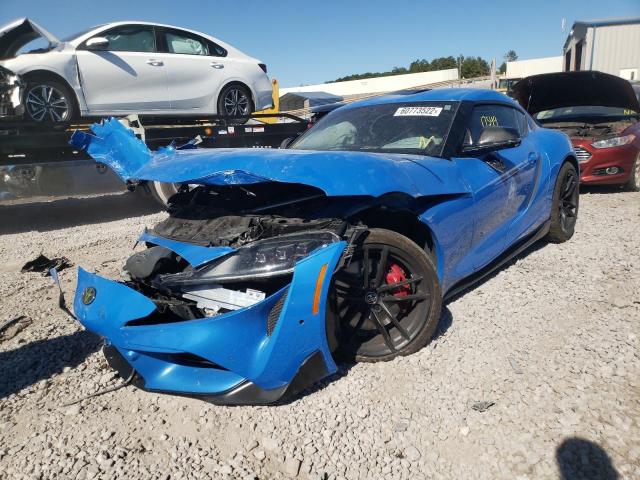 Photo 2 from auction – 2021 TOYOTA SUPRA BASE with VIN WZ1DB0C06MW036660