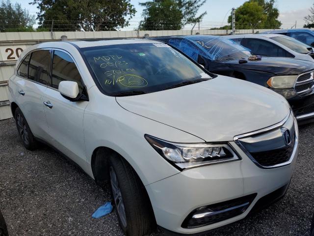 ACURA MDX TECHNO 2016 مع رقم تعريف المركبة 5FRYD3H40GB010862 - صورة من المزاد