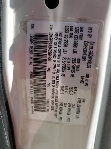 Photo 10 from auction – 2004 DODGE GRAND CARA with VIN 1D4GP24R94B564094