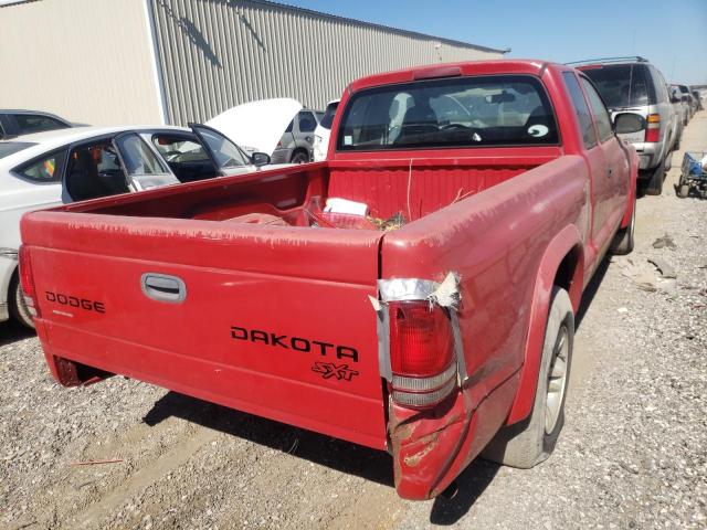 Photo 4 from auction – 2004 DODGE DAKOTA SXT with VIN 1D7GL12K54S589556