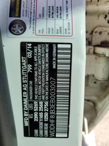 Photo 10 from auction – 2014 MERCEDES-BENZ E 350 4MAT with VIN WDDHF8JB3EB003007