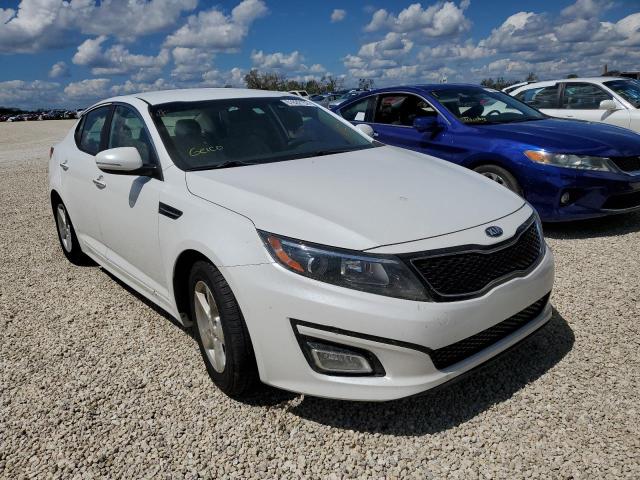 KIA OPTIMA LX 2015 with VIN KNAGM4A70F5560020 - Photo from auction