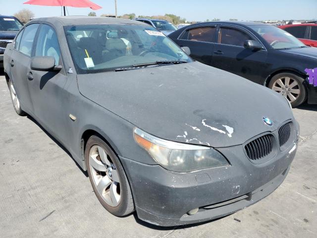 BMW 525 I 2007 with VIN WBANE53547CW66344 - Photo from auction