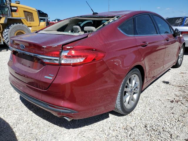 Photo 4 from auction – 2017 FORD FUSION SE with VIN 3FA6P0HDXHR333157