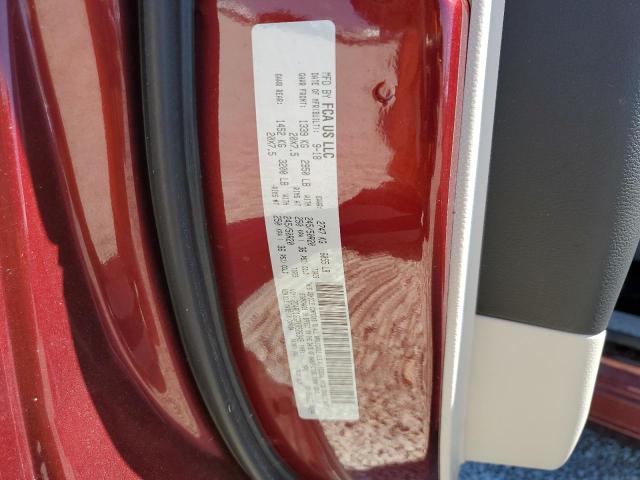 Photo 10 from auction – 2019 CHRYSLER PACIFICA L with VIN 2C4RC1GG7KR526349