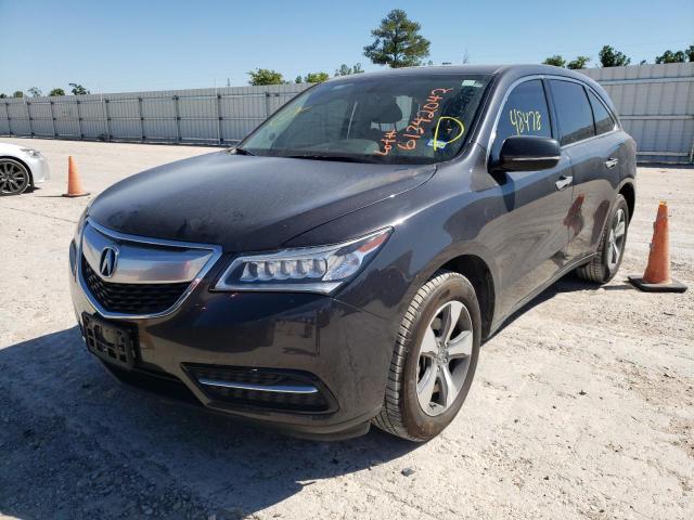 Photo 2 from auction – 2016 ACURA MDX with VIN 5FRYD4H27GB057200