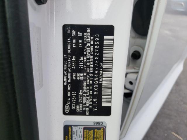 صورة رقم 10 من المزاد - 2014 KIA OPTIMA EX مع VIN 5XXGN4A77EG278693
