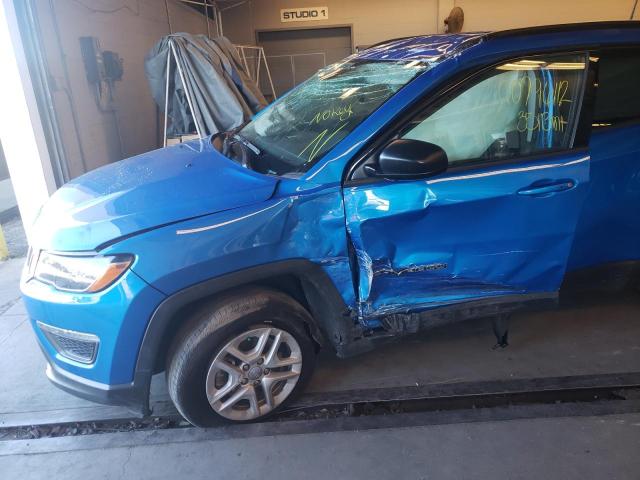 Photo 9 from auction – 2018 JEEP COMPASS SP with VIN 3C4NJCAB8JT468003