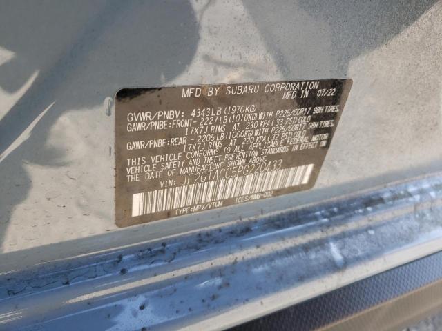 Photo 10 from auction – 2023 SUBARU CROSSTREK with VIN JF2GTACC5PG220433