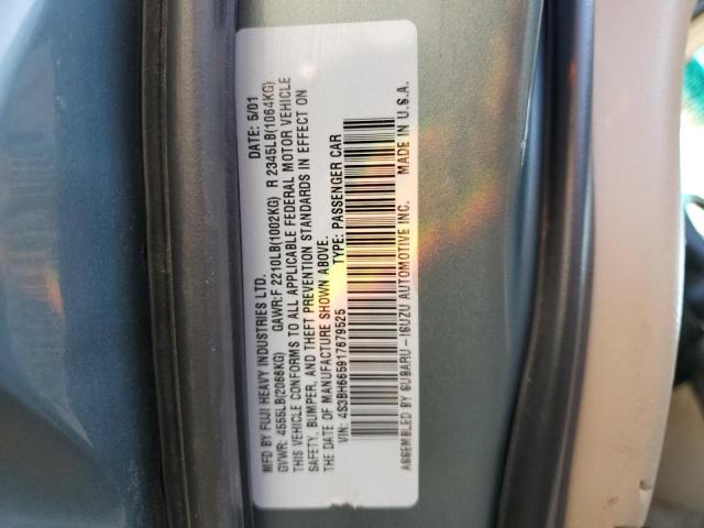 Photo 10 from auction – 2001 SUBARU LEGACY OUT with VIN 4S3BH665917679525